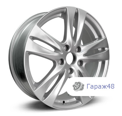 Replica HY58 R17 / 7J PCD 5x114.3 ET 41 ЦО 67.1 Литые Серебристый