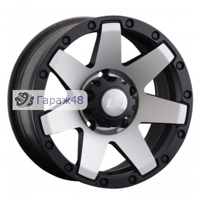 LS 881 R16 / 7J PCD 5x139.7 ET 10 ЦО 108.1 Литые Черный матовый полированный